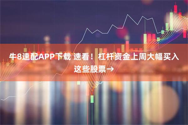 牛8速配APP下载 速看！杠杆资金上周大幅买入这些股票→
